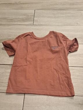 🦔Reebok Kids' Rust Crewneck T‑Shirt🍋‍🟩